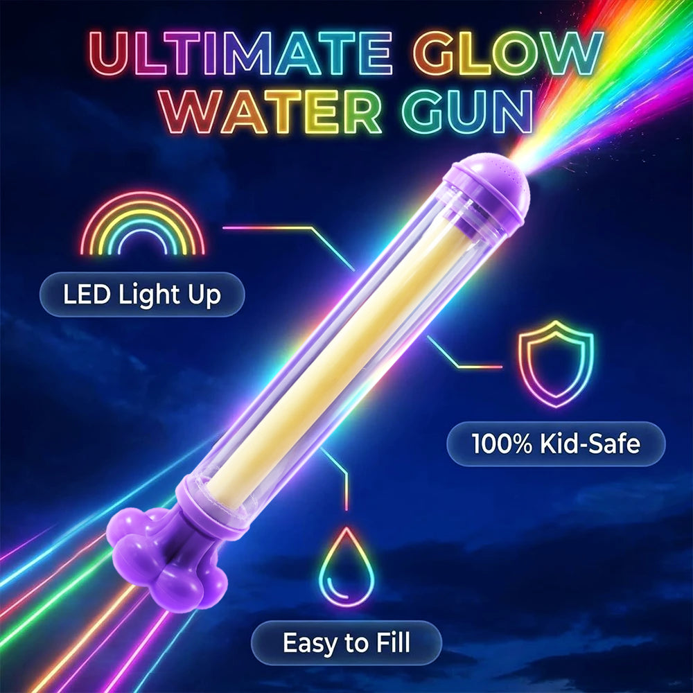 🌈 Färgglad fyrverkerivattenpistol – Sommarkul! Fantastiska vattensprutningseffekter! ✨