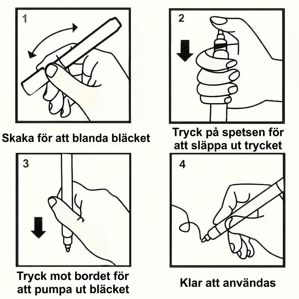 🐦Guldpenna för att återställa blekta gravinskriptioner