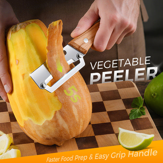 🥕 KÖP 2 FÅ 1 GRATIS! 🔥 Multifunktionell grönsaksskalare för köket – blad i rostfritt stål, ergonomiskt handtag och perfekt för frukt och grönsaker ✨