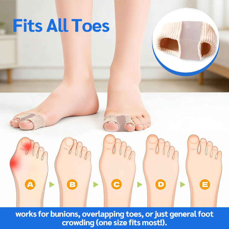 Tåseparator og hallux valgus-korrektor 🦶