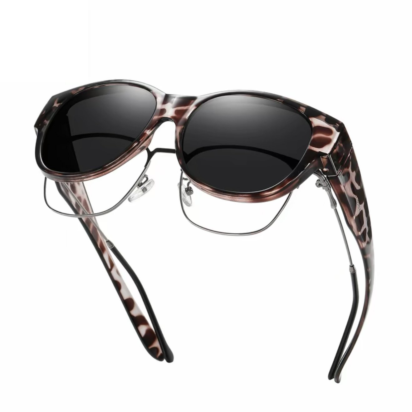 🕶 Nya solglasögon i cat-eye-modell i extra stor storlek, med polariserade glas och UV400-skyd