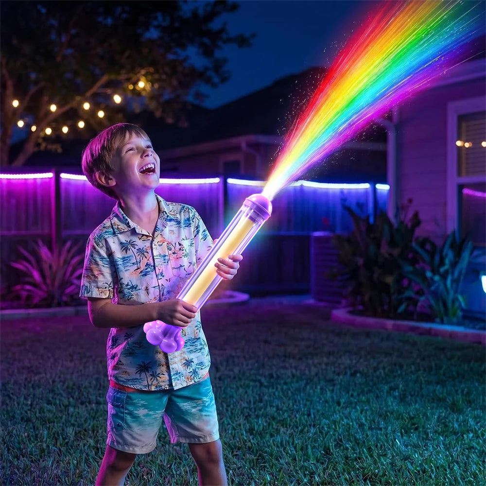 🌈 Färgglad fyrverkerivattenpistol – Sommarkul! Fantastiska vattensprutningseffekter! ✨