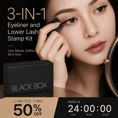 🥳2026 VARMT SALG🥳💞50 000+ SOLGT!💄✨ 50 % RABATT! 3-i-1 eyeliner og stempelsett for nedre vipper – Stempel perfekte vinger og vipper på sekunder. Vanntett, flekkfri. Ingen stødig hånd nødvendig! 👁️🖌️