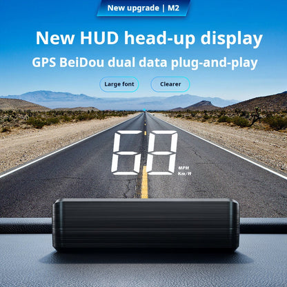 Head-Up Display (HUD) – GPS til bilen med digital hastighetsmåler