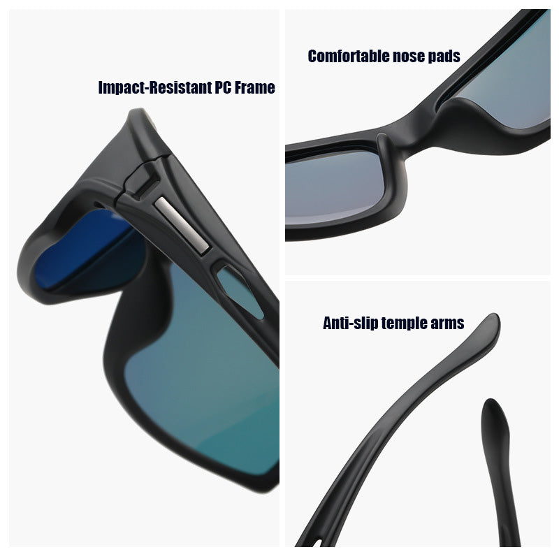 🕶️Polariserade sportglasögon för modemedvetna män och kvinnor