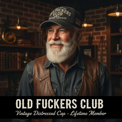 ☠️ Old Fuckers Club & Wild Freedom 🪓 | 2026 begrenset opplag av vintage-armbån