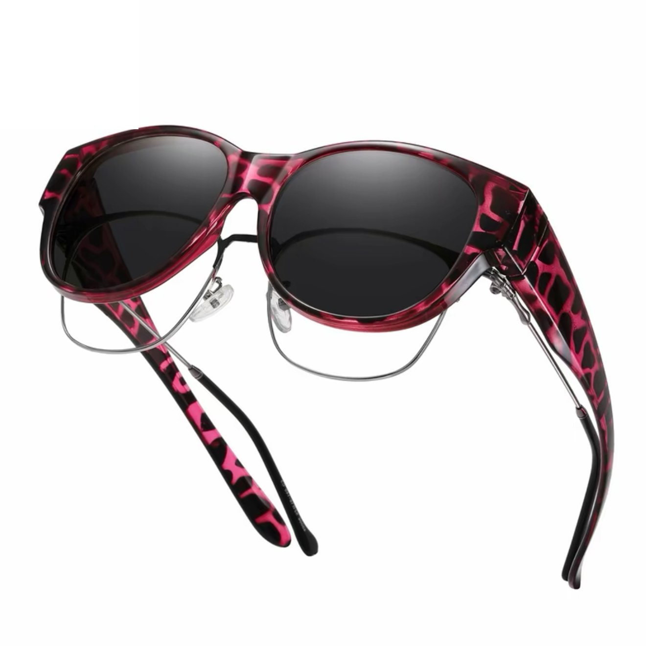 🕶 Nya solglasögon i cat-eye-modell i extra stor storlek, med polariserade glas och UV400-skyd