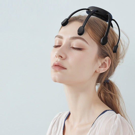 🐙 50 % RABATT NÅ! 💆‍♂️ Intelligent blekkspruthodemassasjeapparat – Avslappende elting, flere moduser og bærbart design